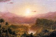 Frederic Edwin Church Andes of Ecuador oil painting artist